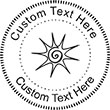 SUN-2 Embossing Seal. Choose your mount and view your custom text in a live preview. Find all your custom embossing needs at xstampers.com