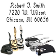 Script Return Address Embossing Seal is used for creating a return address for your daily correspondence, Xstampers.com for more