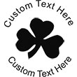 Shamrock Embossing Seal. Choose your mount and view your custom text in a live preview. Find all your custom embossing needs at xstampers.com