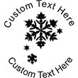 Snow-1 Embossing Seal. Choose your mount and view your custom text in a live preview. Find all your custom embossing needs at xstampers.com