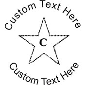 Star-97 Embossing Seal. Choose your mount and view your custom text in a live preview. Find all your custom embossing needs at xstampers.com