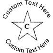 Star-97 Embossing Seal. Choose your mount and view your custom text in a live preview. Find all your custom embossing needs at xstampers.com