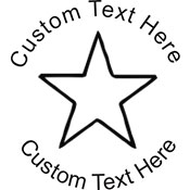 Star Embossing Seal. Choose your mount and view your custom text in a live preview. Find all your custom embossing needs at xstampers.com