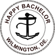 ES-BACHELOR-H - Happy Bachelor Embossing Seal