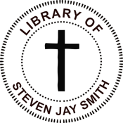 Library of with Cross Embossing Seal