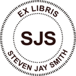 ES-EXLIB-B - Ex Libris Embossing Seal