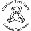 Teddy Embossing Seal. Choose your mount and view your custom text in a live preview. Find all your custom embossing needs at xstampers.com