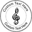 Treble Embossing Seal. Choose your mount and view your custom text in a live preview. Find all your custom embossing needs at xstampers.com