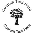 Tree Embossing Seal. Choose your mount and view your custom text in a live preview. Find all your custom embossing needs at xstampers.com