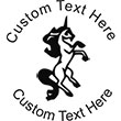 Unicorn Embossing Seal. Choose your mount and view your custom text in a live preview. Find all your custom embossing needs at xstampers.com