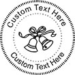 WedBell Embossing Seal. Choose your mount and view your custom text in a live preview. Find all your custom embossing needs at xstampers.com