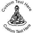 WedCake Embossing Seal. Choose your mount and view your custom text in a live preview. Find all your custom embossing needs at xstampers.com