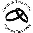 WedRing Embossing Seal. Choose your mount and view your custom text in a live preview. Find all your custom embossing needs at xstampers.com