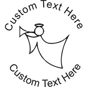 XMASANGEL Embossing Seal. Choose your mount and view your custom text in a live preview. Find all your custom embossing needs at Xstampers.com