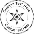 XMASSTAR-1 Embossing Seal. Choose your mount and view your custom text in a live preview. Find all your custom embossing needs at xstampers.com