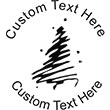 XMASTREE-2 Embossing Seal. Choose your mount and view your custom text in a live preview. Find all your custom embossing needs at xstampers.com