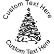 XMASTREE-3 Embossing Seal. Choose your mount and view your custom text in a live preview. Find all your custom embossing needs at xstampers.com