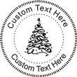 XMASTREE-3 Embosser with Border	has compact and high leverage seal, visit Xstampers.com for more
