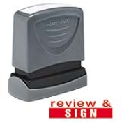 "Review & Sign"
