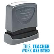 "THIS WORK TEACHER ASSISTED"