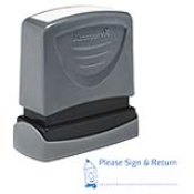 "Please, Sign & Return"