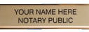 NOEDS - ENGRAVED DESK SIGN