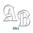 INS-RAPHAEL - Initials Embossing Seal  
 Raphael Font 