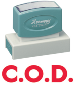 This Jumbo Stock Stamp delivers a crisp and clear impression every time. It is clean and non messy, and satisfaction is guaranteed for this stamp. Its self-inked design is easy to refill and lasts 50,000 impressions.