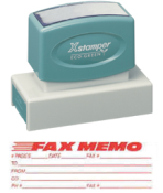 This Jumbo Stock Stamp delivers a crisp and clear impression every time. It is clean and non messy, and satisfaction is guaranteed for this stamp. Its self-inked design is easy to refill and lasts 50,000 impressions.