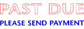 This Jumbo Stock Stamp delivers a crisp and clear impression every time. It is clean and non messy, and satisfaction is guaranteed for this stamp. Its self-inked design is easy to refill and lasts 50,000 impressions.
