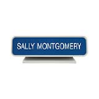Designer Desk Sign Gray Frame 2” x 8” is a Durable, Attractive sign that gives employees the attention and recognition they deserve, more on Xstampers.com