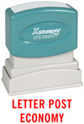 This laser engraved rubber stamp delivers clean and crisp impressions. With its comfortable handle, this stamp can make approximately 50,000 impressions. It is a great product and is easy to use.