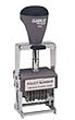 Fast& friendly service! This number stamp is made from durable steel & is used for heavy volume stamping.