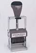 Fast& friendly service! This numbered stamp is made from durable steel construction and is used for heavy volume stamping.
