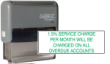 P12 Self-Inking Stamp 5/8" x 2-5/16"
(1 Year Warranty on Self-Inking Stamp, instead of Lifetime Xstamper Warranty)
ClassiX Self-Inking is a self inking stamp that use a water based ink.