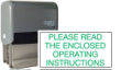 14 Self-Inking Stamp 1-7/16" x 2-15/16" 
(1 Year Warranty on Self-Inking Stamp, instead of Lifetime Xstamper Warranty)
ClassiX Self-Inking is a self inking stamp that use a water based ink.