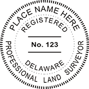 Order your land surveyor seal stamps today. Fast Shippng