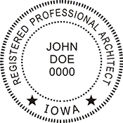Order your Architect Seals and Stamps Today. Fast Shipping