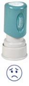 This round Stock Stamp delivers a perfect impression every time while still maintaining its authenticity. With a pre-ink of 50,000 impressions, this Stamp is sure to fulfill every need while the no mess retractable stamping surface keeps desks clean.