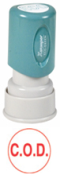 This round Stock Stamp delivers a perfect impression every time while still maintaining its authenticity. With a pre-ink of 50,000 impressions, this Stamp is sure to fulfill every need while the no mess retractable stamping surface keeps desks clean.