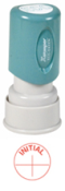This round Stock Stamp delivers a perfect impression every time while still maintaining its authenticity. With a pre-ink of 50,000 impressions, this Stamp is sure to fulfill every need while the no mess retractable stamping surface keeps desks clean.