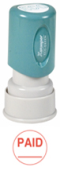 This round Stock Stamp delivers a perfect impression every time while still maintaining its authenticity. With a pre-ink of 50,000 impressions, this Stamp is sure to fulfill every need while the no mess retractable stamping surface keeps desks clean.