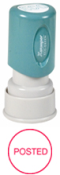 This round Stock Stamp delivers a perfect impression every time while still maintaining its authenticity. With a pre-ink of 50,000 impressions, this Stamp is sure to fulfill every need while the no mess retractable stamping surface keeps desks clean.