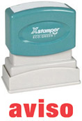 This Spanish language Stock Stamp delivers a crisp and clear impression every time. It is clean and non messy, and satisfaction is guaranteed for this stamp. Its self-inked design is easy to refill and lasts 50,000 impressions.