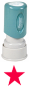 This round Stock Stamp delivers a perfect impression every time while still maintaining its authenticity. With a pre-ink of 50,000 impressions, this Stamp is sure to fulfill every need while the no mess retractable stamping surface keeps desks clean.