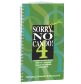 NOSN4 - SORRY BORROWER NO CAN DO! BOOK 4