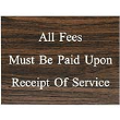 Name Plate Only 6” x 10" is durable, attractive, gives employees the attention and recognition they deserve, for more visit Xstampers.com