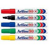 Fast& friendly service!Artline EK-90 High Performance Permanent Markers are great to use on most surfaces including plastic paper and metal.
