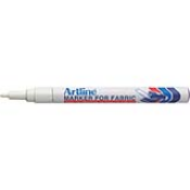 This Artline Marker for Fabric is used for permanent marking on any dark colored fabrics.