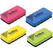 Fast& friendly service!Artline Magnetic Erasers are designed to work on whiteboards. Special magnetic erasers allow it to adhear to magnetic whiteboards.